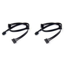 1 pezzo Cavo di alimentazione GPU PCI Express 6 pin maschio da 1 a 3 SATA SSD