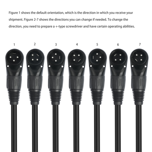 XLR-microfoonverlengkabel XLR-microfoonkabel (mannelijk naar vrouwelijk) 2