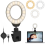 Lampada LED regolabile per selfie e video con clip per laptop e computer. 2