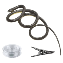 Accessori per lo scherzo del serpente con una clip finta per prendere in giro