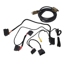 Ford SYNC-systemuppgraderingskablagesats USB-gränssnittsmoduladapter Plug & Play Backkamera-videoadapter Hög noggrannhet Hållbart ABS-material