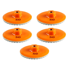 5 Stück 80 mm M10 Winkelschleifer-Polierscheiben für Keramikfliesen