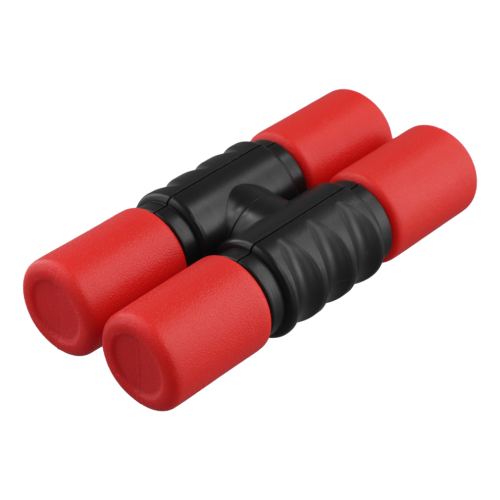 Φορητό Twist Shaker Διπλής Σειράς Shaker Band Rhythm Toys Κόκκινο 2