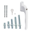 Window Handle, for , White, Window Handle, Flat Handle 1