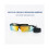 360 Degree Adjustable Road Bicycle Eyeglass Rear View Mirror 1