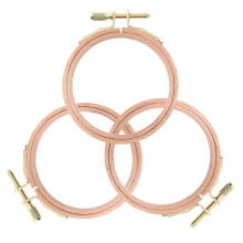 3er-Pack 3-Zoll-Stickrahmen, kleiner Stickrahmen