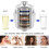 Douchefilter, 15-traps filter voor hard water, universeel 3