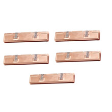 5X Pure Copper RAM Heatsink Radiator for Ram DDR3 Memory Cooler Cooling Heat Sink Desktop Memory Radiator DDR2 DDR3 DDR4