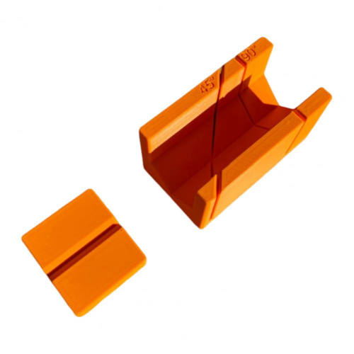 Guía de sierra ingletadora portátil de 90/45 pulgadas con caja angular