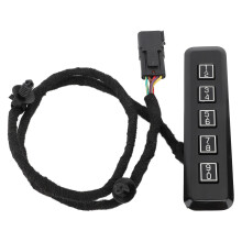 Tastiera di accesso senza chiave lato guidatore per Ford Serie F, design OE, sostituisce 601-046FL3Z-14A626-AD, plastica resistente
