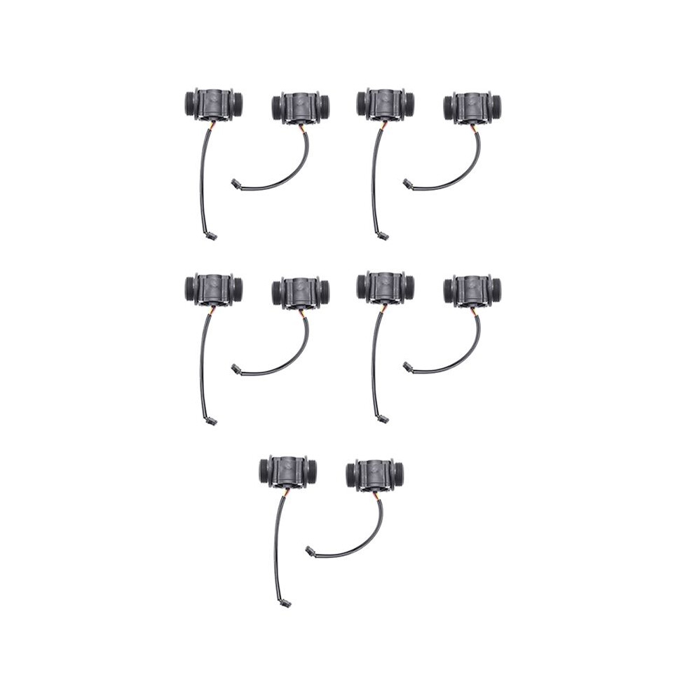 10Pcs Water Flow Sensor Fuel Flow Meter Water Meter Sensor Flowmeter Water Sensor Counter Indicator Fs400a G1 4711159855613
