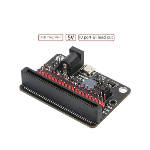 1 kpl laajennuskortti Microbit GPIO -laajennukseen Python IO:Bit 5V 1