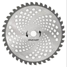 Rasenmähermesser, 40 Zähne, 255 mm Trimmerscheibe