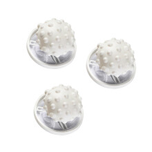 3PCS Laundry Hair Filter Ball Easy to Use Pet Lint-White