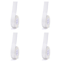 4X NIIMBOT D11 Label Machine Sticker Cable Label Flag Pigtail Network Cable Label Paper Thermal, Waterproof Label, White