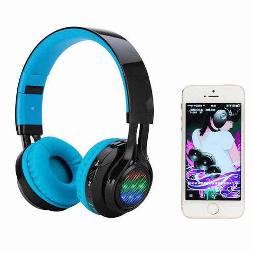 Ασύρματη Ευδαιμονία, LED Beats: Πτυσσόμενα ακουστικά Bluetooth4.2 για παιδιά και εφήβους, , 2