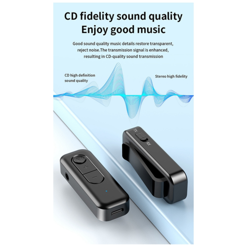 Bluetooth 5.3 Audio-Empfänger-Sender Stereo-Musikadapter 2