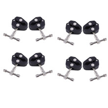 8Pack Super Clamp Crab Clamp Photography with 1/4 and 3/8 Inch Thread Rod Clamp Pliers Clip 15mm Rods