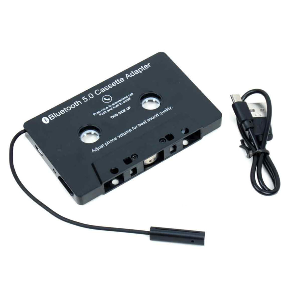 Revive Your Classic Ride, Car Audio Cassette Adapter, Experience Seamless Bluetooth 5.0 Streaming For Your Mobile Music And Hands-Free Conversations 9486358103227