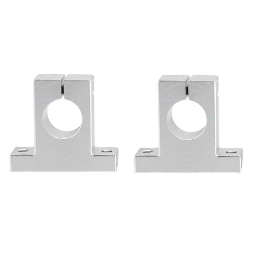 2 Pcs Linear Motion Rail Clamping Rod Rail Coupling Mount SK25 25mm