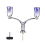 Moulinet pliable, poignée double, bouton de rechange, roue de pêche 1