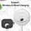 Προστατευτική θήκη από σιλικόνη για AirPods Pro, Σχεδιασμός 2 σε 1 με αντικραδασμική 4