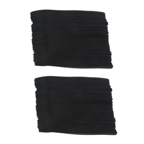 100 x câble d'attache en nylon noir réglable L 15cm