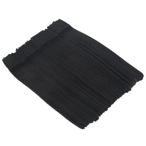 100 x câble d'attache en nylon noir réglable L 15cm 2