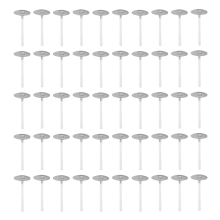 Lot de 1000 mèches de bougie de 2,5 cm (1 pouce) à faible émission de fumée