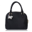 Haak de Sac a Main Pliable Forme de Chat (Blanc a Pois d'Argent) 3