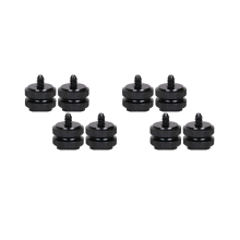 Kameratillbehörsfäste till 1/4-tums-20 stativskruvadapter (8-pack)