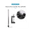 1 τεμάχιο ηλεκτρικό μίνι τρυπάνι με εύκαμπτο άξονα και σφιγκτ 4