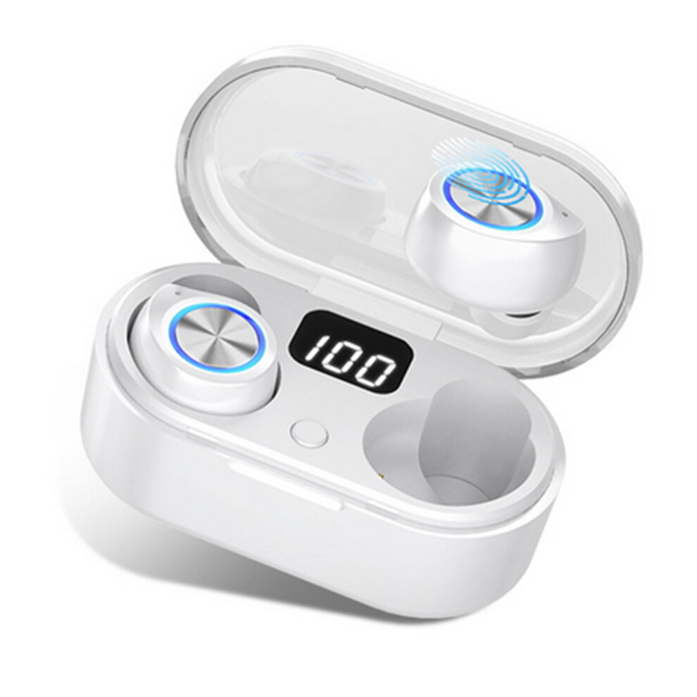 Digital Screen True Wireless Earbuds, Bluetooth 5.0, Ergonomic Design, 12H Playtime, Built-In Mic For Clear Calls 9416038868399