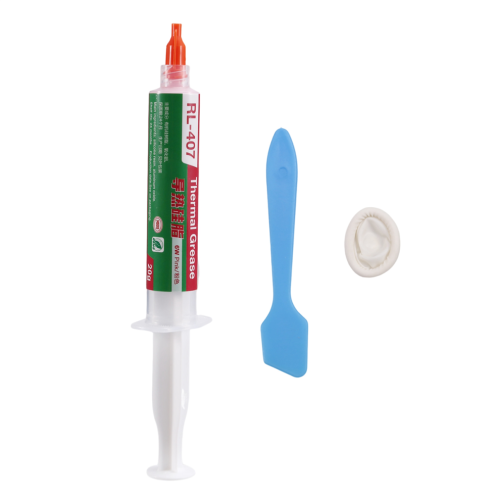 Pasta termica al silice RL-407 per raffreddamento CPU, colore rosa 2