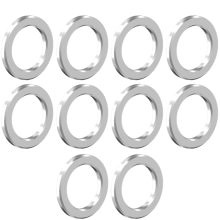 10 stuks M6 platte titanium fietsringen, universeel titanium