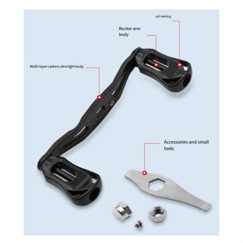 Reel Crank Handle 8X5mm voor , , Abu 2
