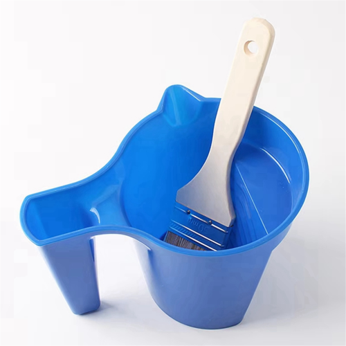 2 rulli porta vernice in plastica blu per edilizia 1