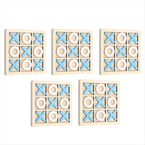 5 τεμάχια Xo Tic Tac Toe Παιδικό Επιτραπέζιο Παιχνίδι Διαδραστι