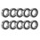 6903- Cuscinetto ABEC-1 (10 pezzi) 17X30X7 mm 6903RS 61903 Cuscinetto 2