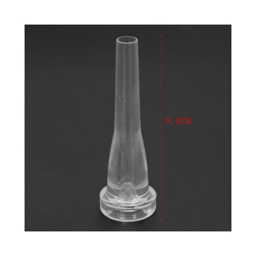 Embouchure de trompette ABS taille 3C, blanche 1