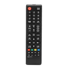 Ersatzfernbedienung für Samsung-Fernseher, kompatibel mit Samsung-Fernsehern, mit verbesserter Ergonomie und griffiger Oberfläche