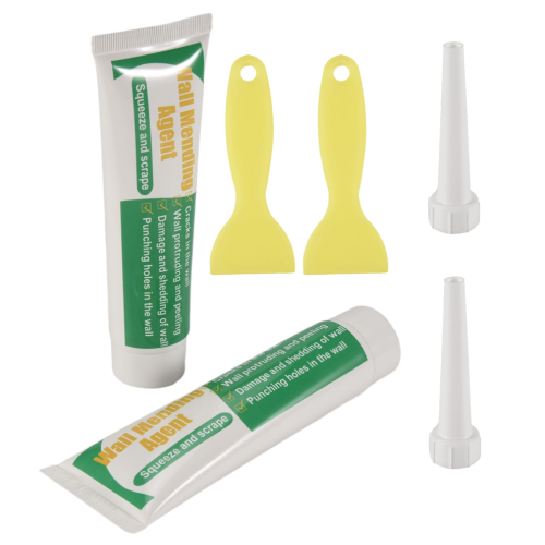 2 Pack Wall Mending Agent, Drywall Repair Kit with Scraper 2