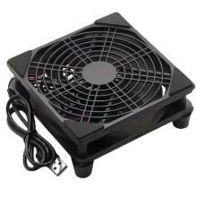 120mm ventilator voor routerkoeling, doe-het-zelf pc-koelbox, tv-koeler, draadloos en stil