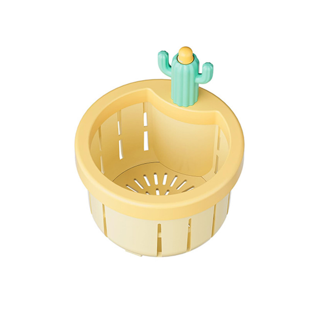 Green Sink Discharge Basket Filter Functional Kitchen Accessory With Quick Drain Feature Sink Filter Yellow 9189345760181
