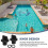4 st R0446000 Poolpump dräneringsplugg med O-ring för filterpump 4