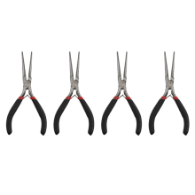 Alicates de punta larga cónica para joyería, 15 cm