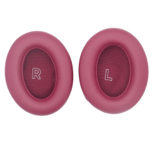 Coussinets d'oreille de rechange pour casque QC Ultra, couleur rose rouge
