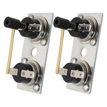 Lot de 2 interrupteurs thermostatiques pour chauffe-eau de camping-car 120 V