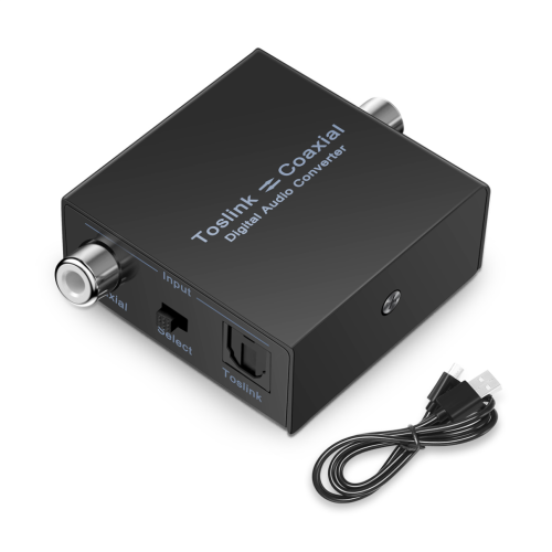 Convertidor de audio digital bidireccional coaxial digital 1