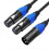 50 cm XLR Y-splitterkabel, microfoonsplitterkabel 3